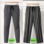 2 Pcs Combo Stripe Trouser ( MT-01+02)