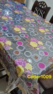 চাইনা প্রিন্টের ডাইনিং কাভার PVC-1009