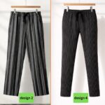2 Pcs Combo Stripe Trouser ( MT-02+04)