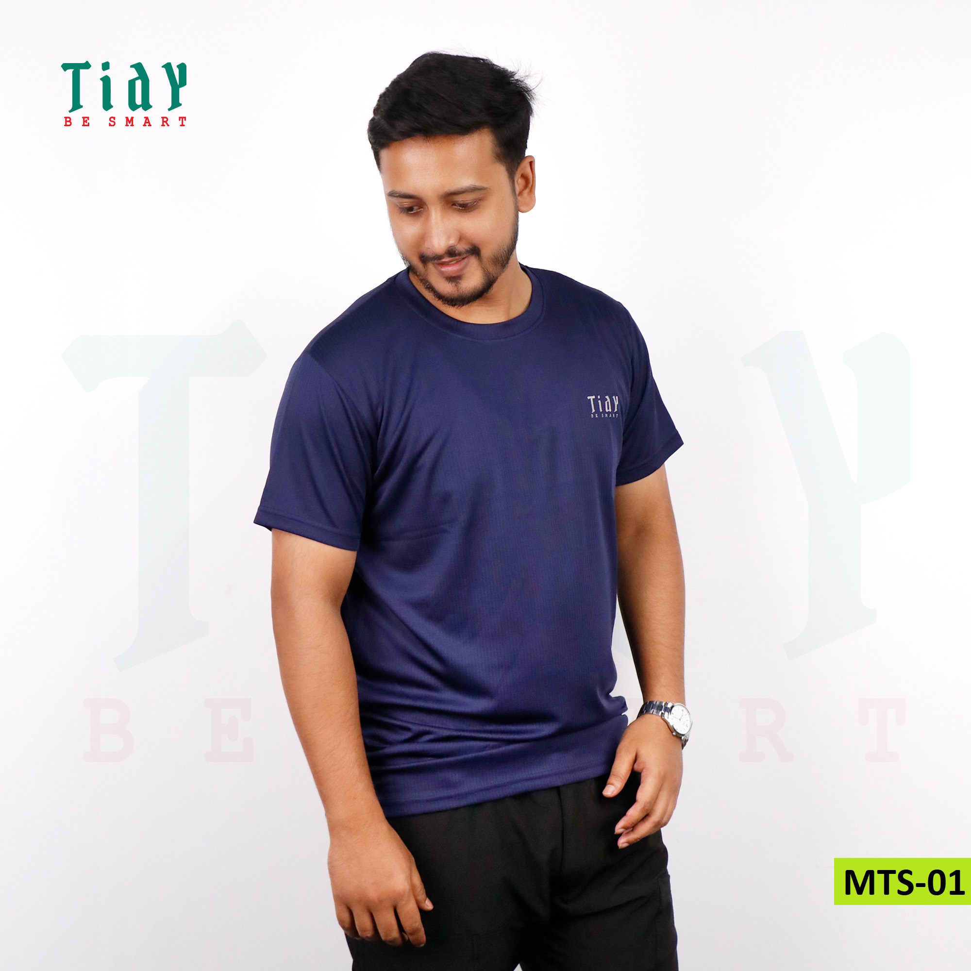 MTS-01.jpg MTS-01 T-Shirt(Navy) - Image 1